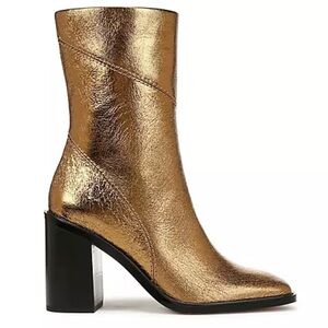 Franco Sarto Bronze Stevie Mid Calf Boot Size 8.5